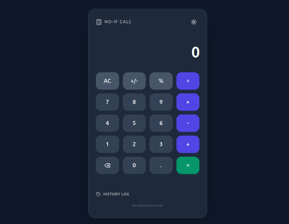 The “No-If” Challenge: Building a Calculator Without a Single Conditional Statement